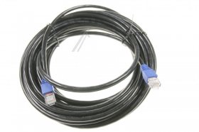 Goobay Cat6 Patch Cable - Outdoor-patch Lead Cat6, Rj45, U-utp, Black, 10m