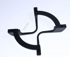 Kuppersbusch Teka Carrier Assembly - 81215011 Triple Ring Matt Black Flange