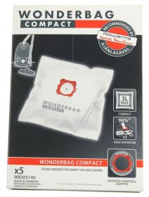 Vacuum Cleaner Bags - Wb305140 Bag Wonderbag Compact X5 [Groupe SEB]