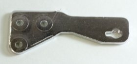 Dometic Door Hinges For Fridges - 241209720 Hinge Upper Left Chrome Plated