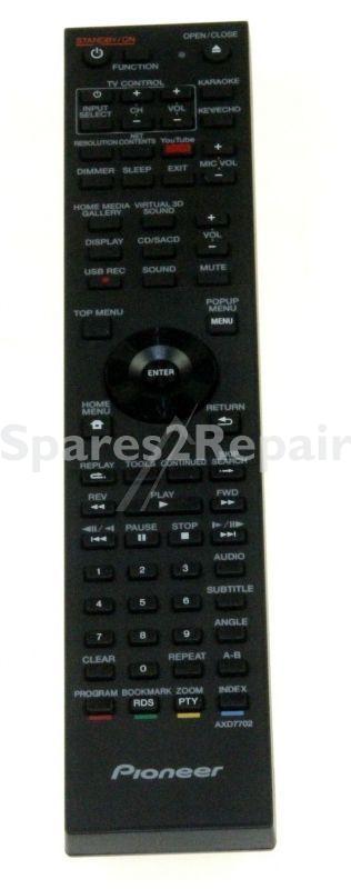 Pioneer Remote Control - Axd7702 06-r2968e-a004 Remote Control (axd7702)