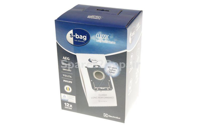 Vacuum Cleaner Bags - E201sm 9001684811 E201sm S-bag Clas Long Perfx12 [Electrolux Aeg]