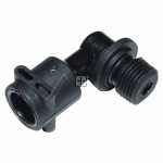 Hose Coupling - 5332196900 Pump Connection 90º (sede Or)(ppa) Preto Mcsa [Delonghi]
