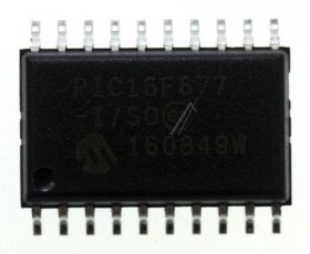 Microchip Processor-ic - Pic16f677 8-bit Mikrocontroller, Smd Soic-20