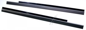 Ornamental Rail - 11054966 Strip Profile Bar Set Left And Right Colour Of Stainless Steel [Bosch Siemens]