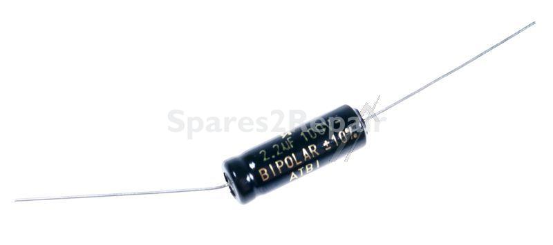 Ftcap Bipolar Electrolytic - 2,2uf-100v Ton-elco Axial 85° 10x30mm Bipolar 20%