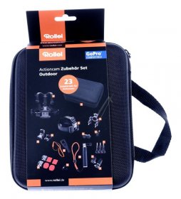 Rollei Accessories - 21639 Actioncam Accessory Set Outdoor For Rollei And Gopro