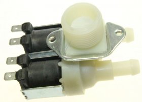 2 way Solenoid Valve - C00047185 482000026643 Electrovalve 2 Way 7l (cold) [Whirlpool Indesit]