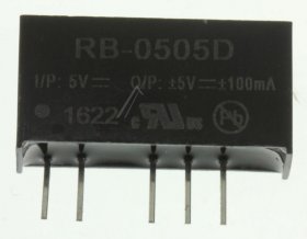 Recom Fixed Voltage Regulator - Dc-dc-converter 5v:+--5v+--100ma Sip7 - RB-0505D