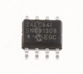 Microchip Eeprom - 24lc64i 24lc64t-i-sn Ic Eeprom Smd Soic-8