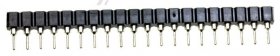 Winslow Ic-socket - Sil-20 2.54mm 20-way Socket Strip, -row Female, Through Hole