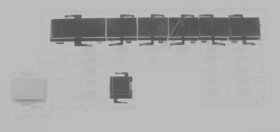 Light Rail - 2429200200 C00867722 Light Guide Button Assembly [Arcelik]