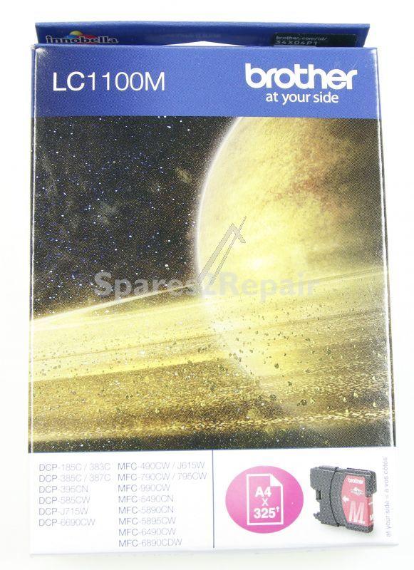 Brother Cartridge - Lc1100m Ink Cartridge Magenta