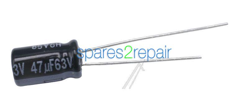 Panasonic 63v Radial Electrolytic 105 De - 47uf-63v Eeufr1j470 Elco Radial Pan 105° 6 3x11 2mm