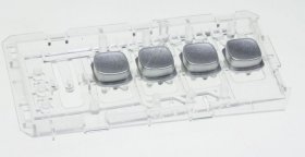 Switch Set - 2867700800 C00867716 Light Guide - Button Assembly (gray528) [Arcelik]