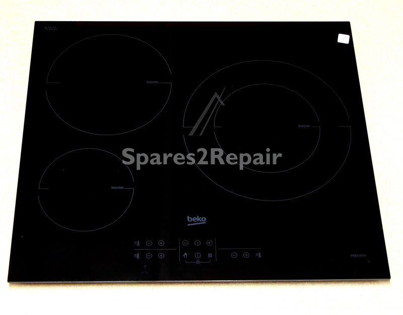 Ceramic Surface - 4410300037 C00924808 VitrocÉramique Frame Burner Plate Group White [Arcelik]