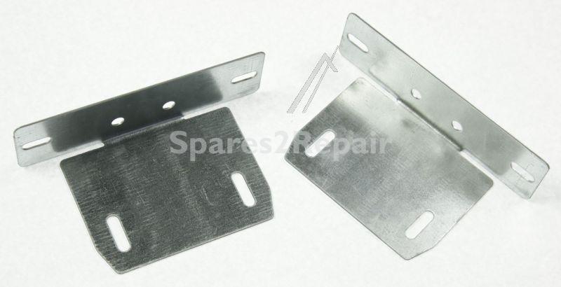 Fixings And Brackets - C00537198 488000537198 Kit Fixing Bracket 2pz [Whirlpool Indesit]