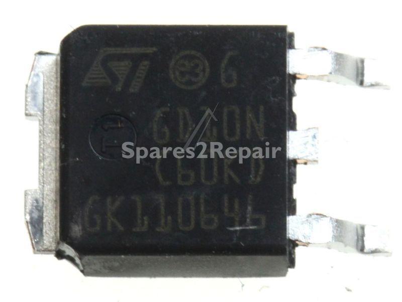 Stmicroelectronics Transistors - Gd10nc60kd Igbt, 600v 20a, To-252 Dpak Smd