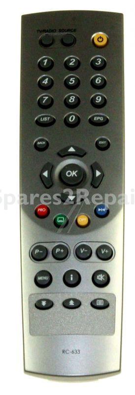 HUMAX IR-Remote Control RC-633 Adaptable for HUMAX REMOTE CONTROL