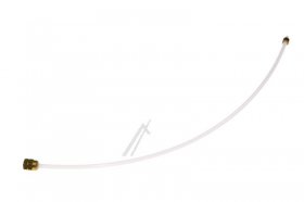 Connecting Hose For Coffee Machines - 5513219851 Connecting Hose Ptfe L335+nut+bush+insert (dls) [Delonghi]