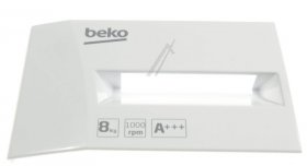 Front Housing - 2828116073 C00921417 Drawer Panel Beko 8kg 1000 White A+++ [Arcelik]