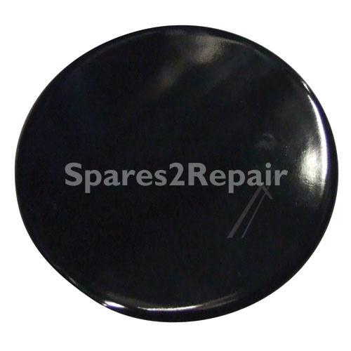 Burner Cap - C00092493 482000027928 Burner Cap Semifast Shiny Black [Whirlpool Indesit]