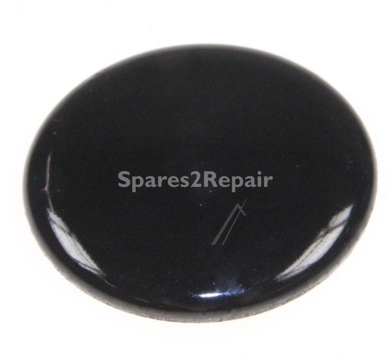 Burner Cap - C00040041 482000026401 Small Burner Cap Black [Whirlpool Indesit]