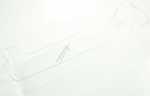 Refrigerator - Freezer Door Shelf - 49044351 Lower Bottle Bracket [Candy Hoover]