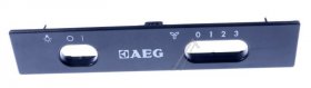 Operating Unit Screen - 4055383840 Body Glass Flat Inox [Electrolux Aeg]