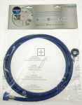 Inlet Tube - C00312104 481953028933 Taf208 Fill Hose 60bar 25° Wrc Vde Imq Straight-curved [Whirlpool Indesit]