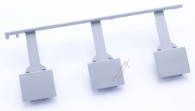 Button - C00448119 481010851706 Button Assembly Opt 7-3 Gry Tl-r 15 [Whirlpool Indesit]