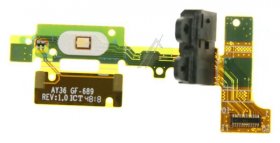 Sony Headphone Jack - 21ay3601000 U50061141 Flexible Cable With 3 5mm Jack Socket