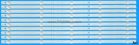 Hisense LED Backlight Array Hisense R65B7120UK HD650V1U52-T0L1 JL.D65051330-003BS-M-V02 10pcs