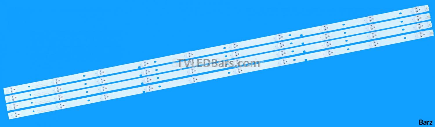 Hisense LED Backlight Array Hisense H49M2600 H49M2100S 49" JHD490DF-B71 JL.D490A1330-003BS-M 4pcs