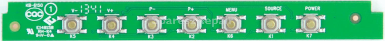 Blaupunkt 32/147I-GB-5B-HBKUP-UK - Buttons - 40-UM32H2-KEA2LG