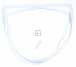 Freezer Door Seal - 49021502 Door Seal [Candy Hoover]