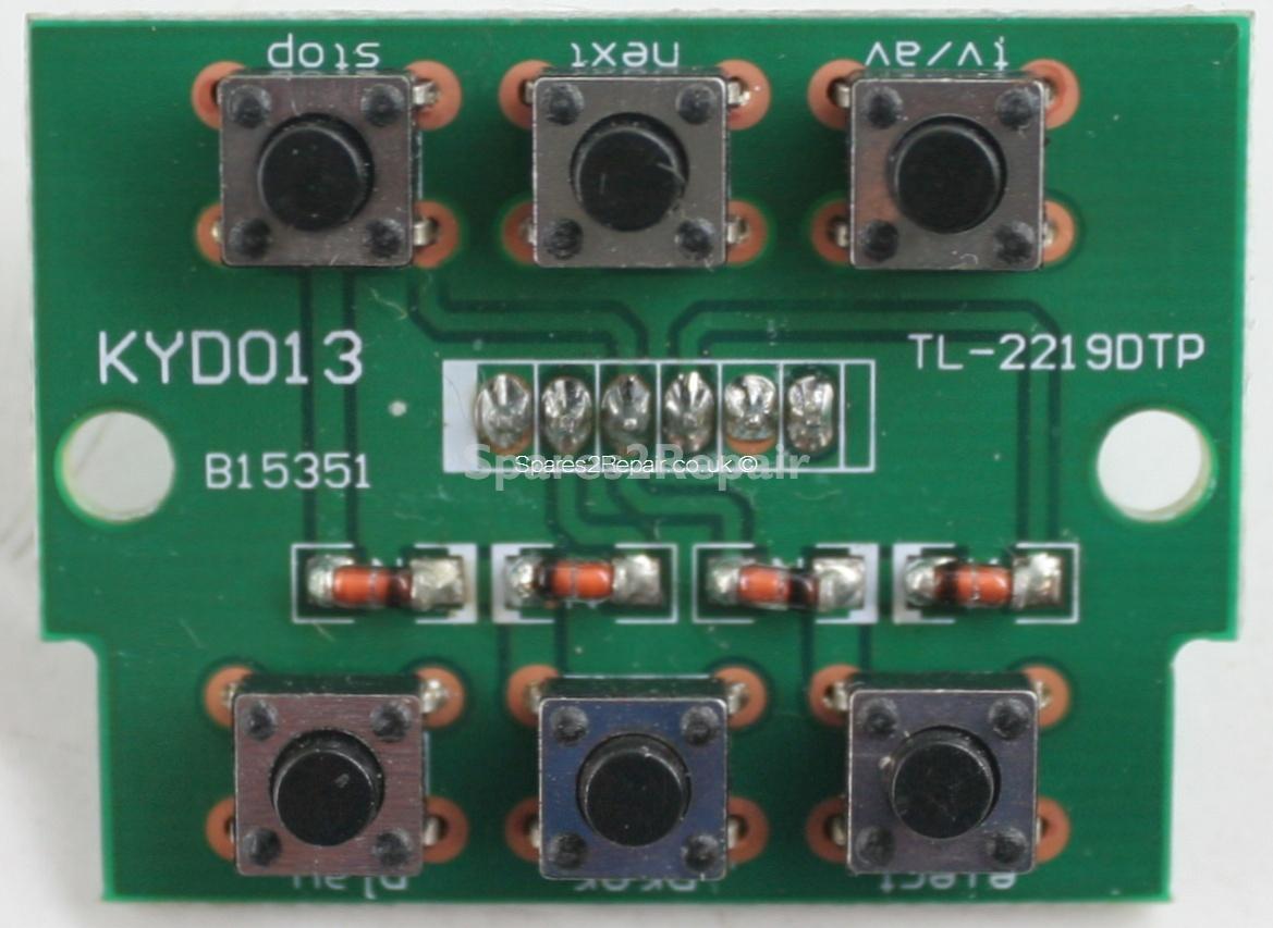 Cello TP2310F - DVD Buttons - TL-2219DTP - KYD013 - B15351