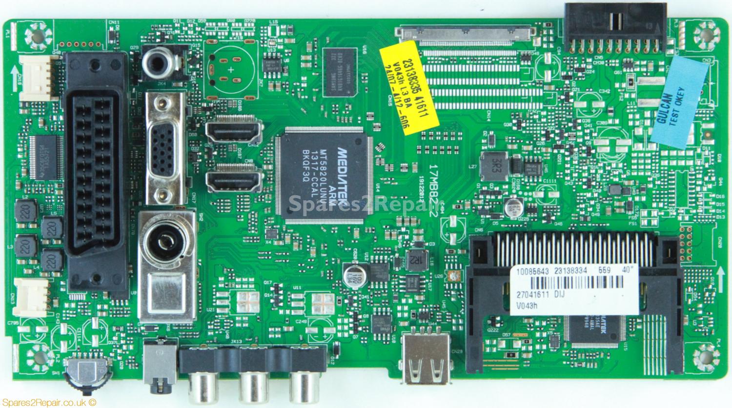 Digihome DLED40FHD - Main AV - 23138334 - 17MB82-2 - 19122012