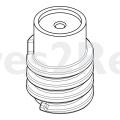 Foot - 8119962028 Base Foot Hinge [Electrolux Aeg]