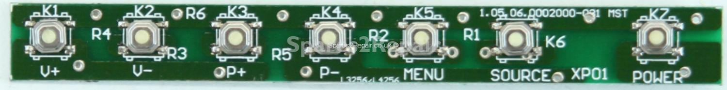 E-Motion X40/69G-GB-FTCUP-UK - Buttons - 1.05.06.0002000-031 (Without Plastic)