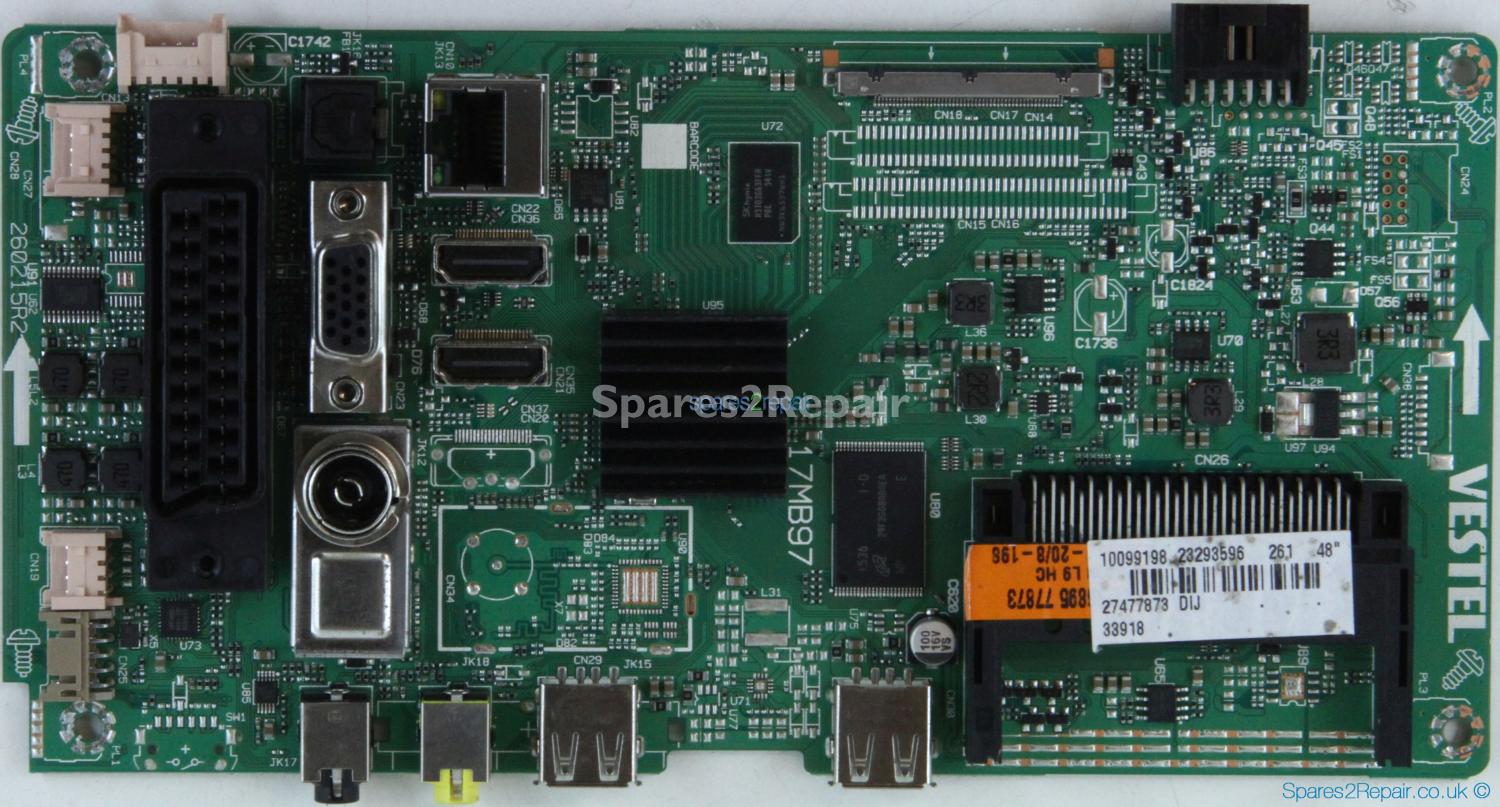 Finlux 48FLHK249BCD - Main AV - 23293596 - 17MB97 - 260215R2