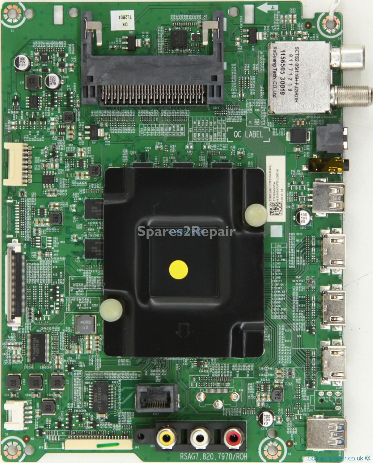 Hisense H55A6500UK - Main AV - 228021 - 228039 - RSAG7.820.7970/ROH