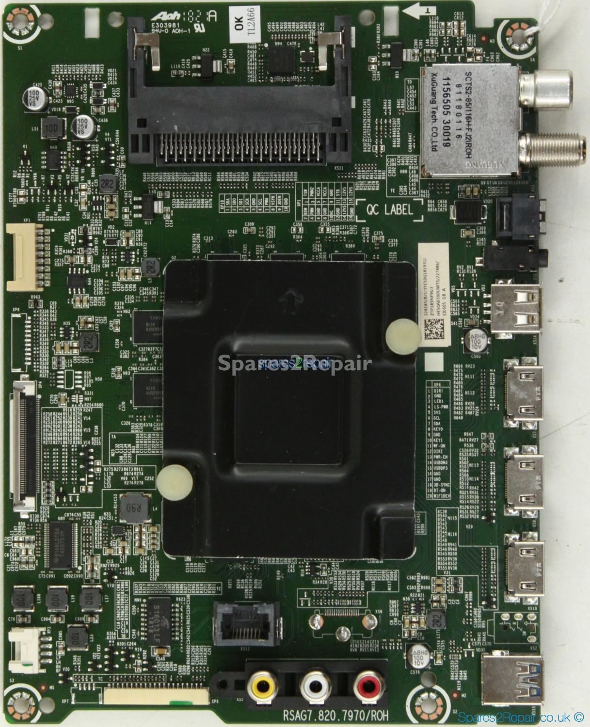 Hisense H50A6500UK - Main AV - 228185 - 227486 - RSAG7.820.7970/ROH