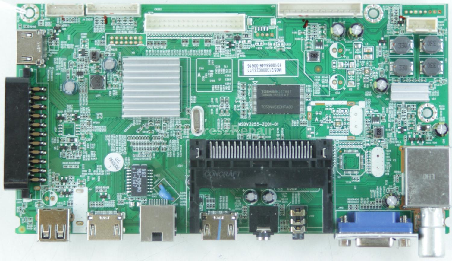 JVC LT-42C550 - Main AV - MSDV3255-ZC01-01 - M05/2130000233/11