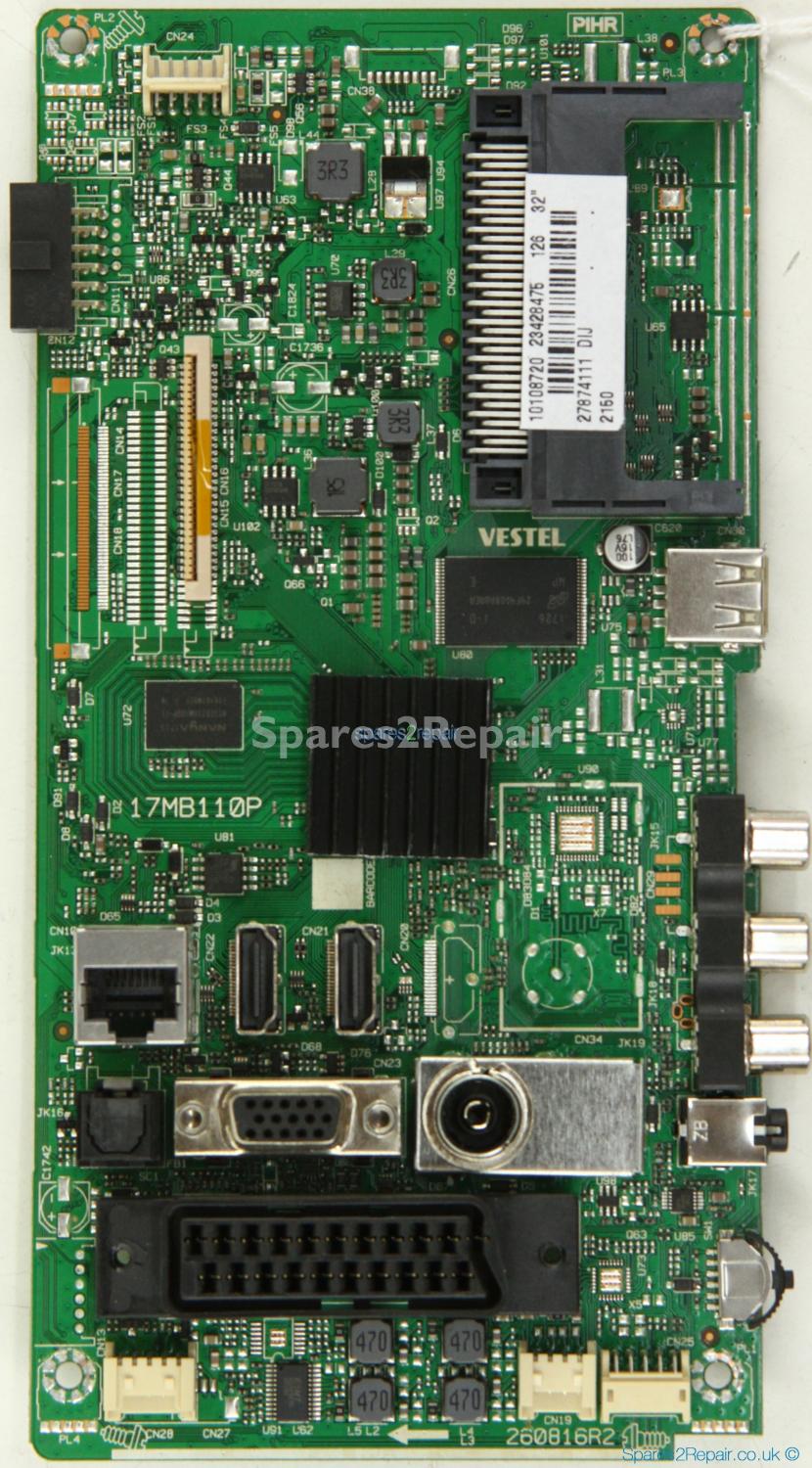 JVC LT-32C675 - Main AV - 23428475 - 17MB110P - 260816R2
