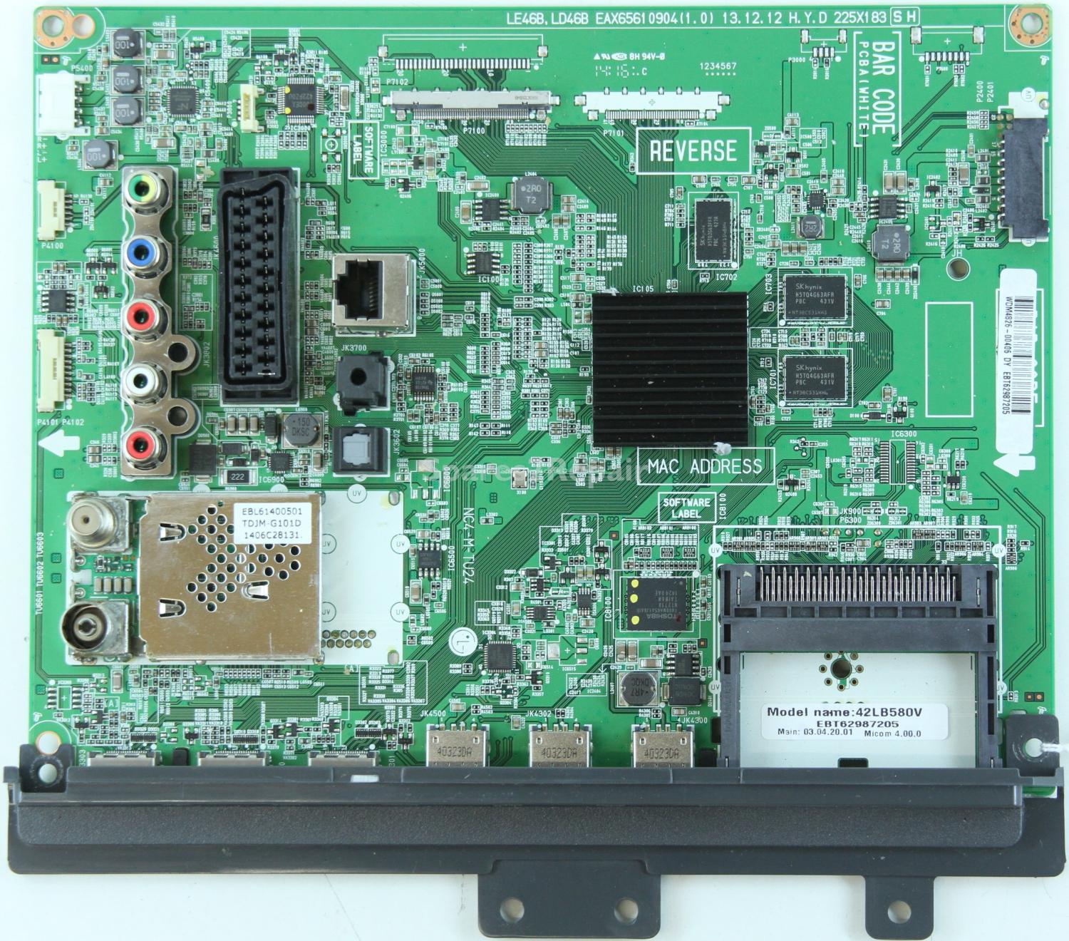 LG 42LB580V - Main AV - EBT62987205 - EAX65610904 (1.0) - NC4-M-TU24
