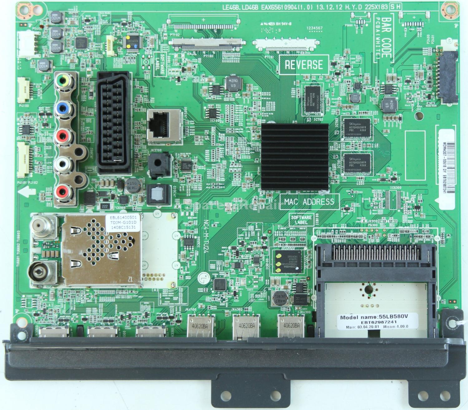 LG 55LB580V - Main AV - EBT62987241 - EAX65610904(1.0) - LE46B, LD46B