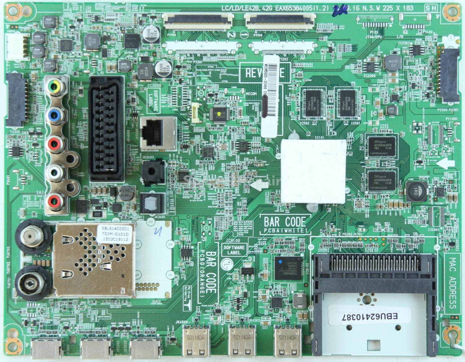 LG 47LB650V - Main AV - EBU62410387 - EAX65384005(1.2)