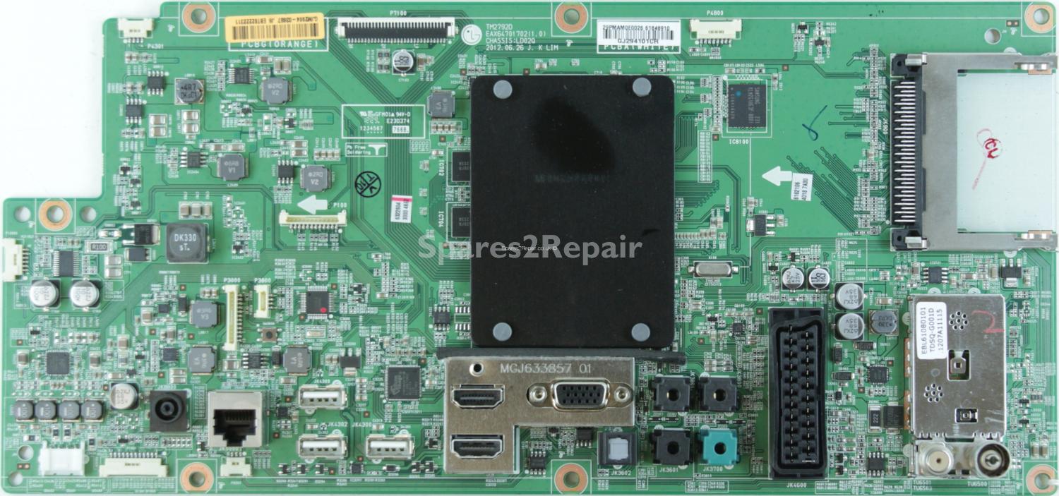 LG TM2792S - Main AV - EBT62222311 - EAX64701702(1.0) - TM2792D