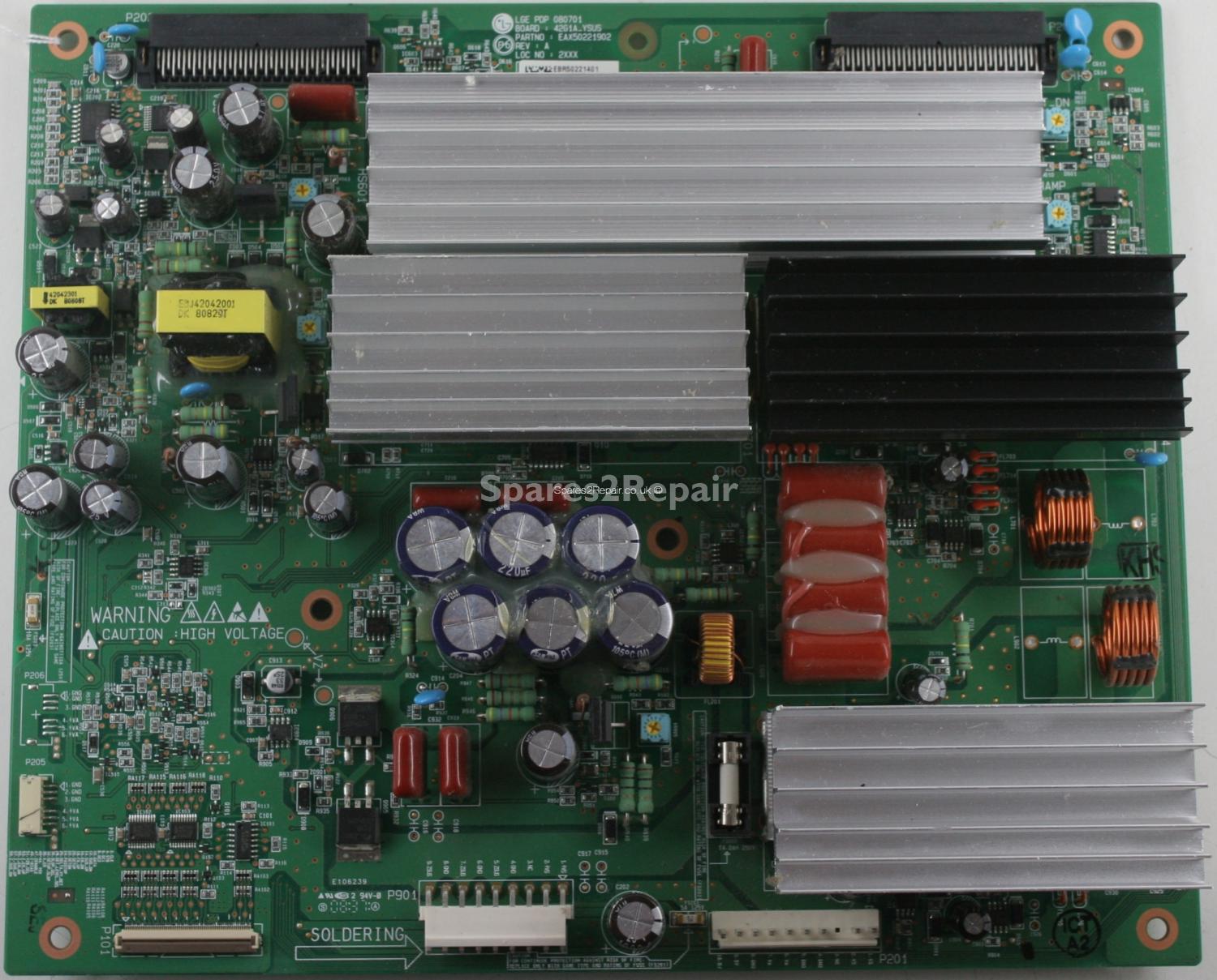 LG 42PG6010 - YSUS - EBR50221401 - EAX50221902 - Rev A - PDP 080701 - 42G1A_YSUS